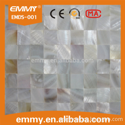 China manufacturer fresh water mosaic natural white mother of pearl mosaics with low price for sale